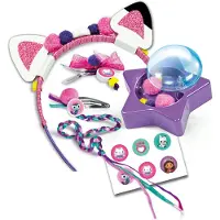 Clementoni - Haaraccessoires voor kinderen - Gabby's Dollhouse - Creatieve Set - Versier je eigen haaraccessoires - Vanaf 4 jaar