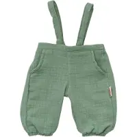 Heless Poppen-tuinbroek Groen, 28-35 cm (past bij Paolo Reina Gordi-pop)