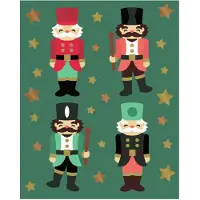 Ravensburger CreArt Christmas Nutcracker - Schilderen op Nummer - Vanaf 12 jaar