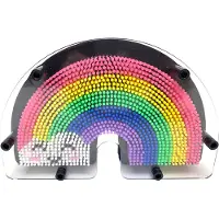 VAN MANEN Pin iT! Regenboog speelgoed 3D afdruk maken - kleurrijk kinderspel.