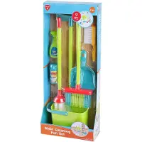 Play schoonmaak speelgoed set - schoonmaakset voor kinderen 9-delig.