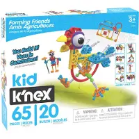 K'nex bouwset Farmin Friends - kleurrijk constructiespeelgoed boerderij.