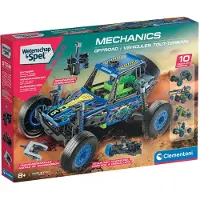 Clementoni Wetenschap & Spel Mechanics - Off Road Automodel Kit - Constructie Speelgoed - STEM Speelgoed - Vanaf 8 jaar