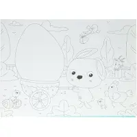 Wins Holland Placemats kleurboek pasen, 12st.