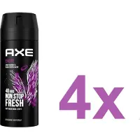 Axe Deodorant Spray 150 ml Excite Fresh 4 stuks Voordeelverpakking
