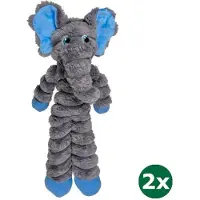 Kong shakers crumples olifant 2x Xl 40x11,5x52,5 cm