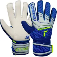 Reusch Sporthandschoenen 'Attrakt Solid Junior' blauw / grijs