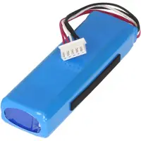 AccuCell Batterijvervanging voor JBL GSP1029102A voor luidsprekerboxen Luidspreker (6000mAh, 3.7V, Li-Polymer