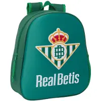 Big Buy Cooking Rugzak voor kinderen, 3D-design, Real Betis Balompié, groen, 27 x 33 x 10 cm