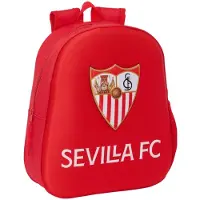 Sevilla Fc 3D-Kinderrugzak Sevilla Fútbol Club Rood 27 x 33 x 10 cm