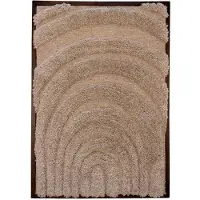 Home67 Wanddecoratie demi wool hanging 70 x 100 cm