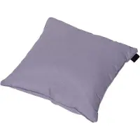 Madison 4 stuks! Pillow 45 x 45 l grey piping Panama light grey