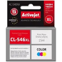ActiveJet AC-546NX printerinkt voor Canon, vervanging voor Canon CL-546XL; Supreme; 15 ml; kleur, cyaan, magenta, geel