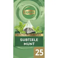 Lipton - Exclusive Selection Subtiele munt - 6x 25 zakjes