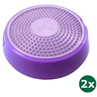 Kong licks spinz paars 2x 15x15x4 cm