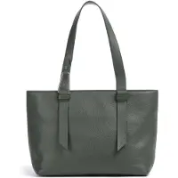 Coccinelle Leren Schoudertas Malory Handbag Alga Donkergroen