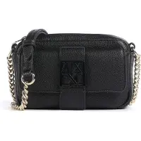 Armani Exchange Schoudertas 'SUSIE' zwart