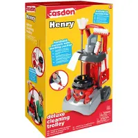 Casdon schoonmaak trolley henry deluxe speelset