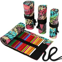 BOTC Pennen Etui - Roletui - Roletui voor potloden en pennen - Canvas - Voor 72 Potloden