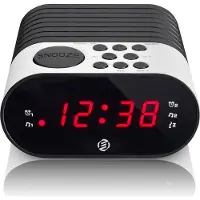 Equivera Wekkerradio Op Netstroom - Klokradio - Wekkerradio - Klokradio Met Wekker - Wekkerradio Dab - Wekker Dab Radio