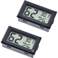 Equivera Huisthermometer - Kamerthermometer - Binnenshuis - Digitale Thermometer - Hygrometer
