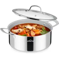 Homelux - Braadpan - Braadpannen - Braadpan 20cm - Braadpan Inductie Met Deksel - Honinggraatpan - Krasvrijepan - Krasvrij - Voor Alle warmte Bronnen