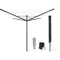 Brabantia Lift-o-Matic droogmolen 50 meter + anker + hoes + tas