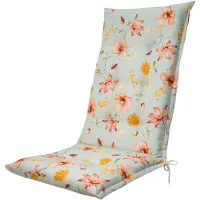 Madison Tuinstoelkussen Florina Orange Hoge Rug (123 x 50 cm)