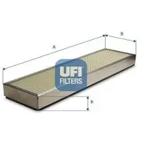 Ufi 53.504.00 Interieurfilter