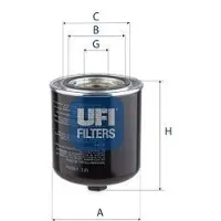 Ufi 27.H09.00 Luchtfilter