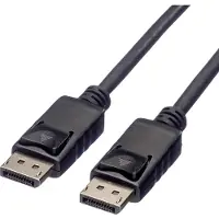 Roline DisplayPort Kabel, DP M/M, LSOH, zwart, 5 m