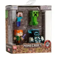 Minecraft Figuren - Minecraft - 4 Teile - - One Size - Spielzeugfiguren