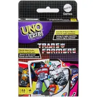 Mattel KAARTSPEL UNO FLIP TRANSFORMERS