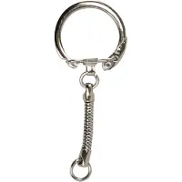 Creativ Company Sleutelhanger, d: 2,3 cm, l: 6 cm, 25 stuks