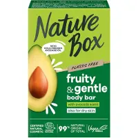 Nature Box - Douchegel - Body Bar - Caring - With Avocado Scent - 100g