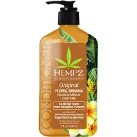 Hempz Original Floral Banana Herbal Conditioner with Vegan Biotin & Aloe Vera for All Hair Types 500ml