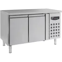 CombiSteel Koelwerkbank - 228L - 2 Deuren - +2°C/+8°C - Geforceerde Koeling - 1360x600x860mm