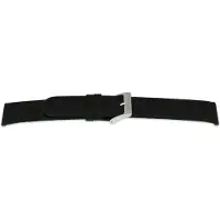 Claudio Calli Horlogeband F123 Zwart Waterproof 18x18mm Quickswitch
