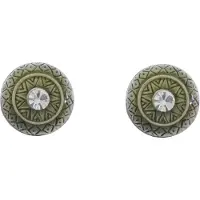 Behave – Oorstekers – Crystal – Vintage zilverkleur – Boho detail