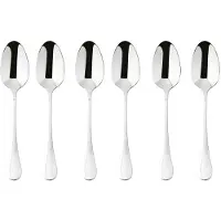 Sambonet Espressolepel Bloom Inox Grijs (6-delig)