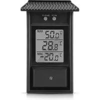 Equivera Huisthermometer - Kamerthermometer - Binnenshuis - Digitale Thermometer - Hygrometer