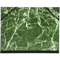 Exacompta Tekenmap 625E Karton A4+ Groen Verpakking van 10