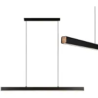 Toolight Hangende Plafondlamp App1447-cp Black 80cm