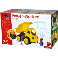 BIG Simba power-worker kiepwagen + figuur