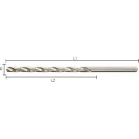 Rotec HSS spiraalboor, DIN 340, type N, ø4,0 - 10 stuk(s) - 1500400