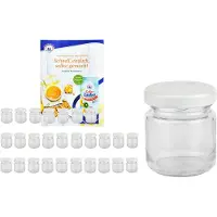 MamboCat 28-delige set van 53 ml potjes Naar 43 witte deksel incl. Diamant Gelierzauber receptenboekje