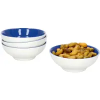 Ritzenhoff & Breker Set van 4 platte kommen 8cm indigo blauw Doppio - Ritzenhoff 64230