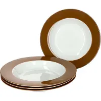 Ritzenhoff & Breker Set van 4 soepborden 22cm Nougat Doppio - Ritzenhoff 545760