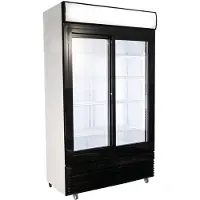 CombiSteel Koelkast Combisteel, schuif glasdeuren, 750L, 112(b)x197(h)x61(d), 230V/450W