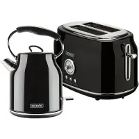 Bourgini Retro waterkoker broodrooster set